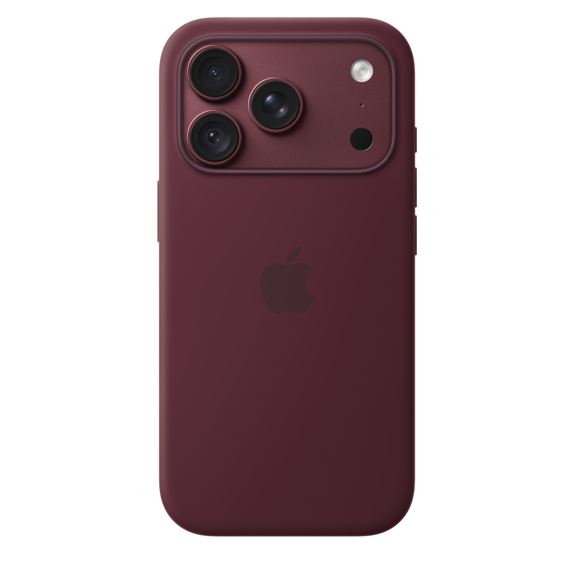 Силиконовый чехол iPhone 18 Pro — Бордовый